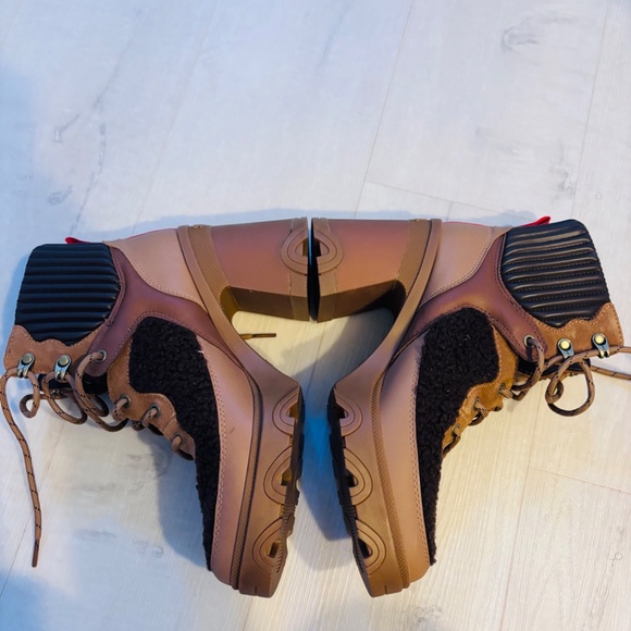 Sorel Brex Leather & Faux Shearling Boots - Picture 4 of 6